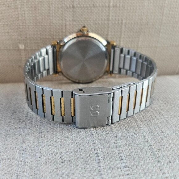 Oleg Cassini Wristwatch Quartz Dual Tone Analog Unisex Wrist Watch Japan Movt - Picture 7 of 12